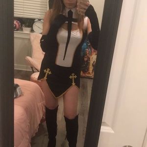 Sexy nun costume
